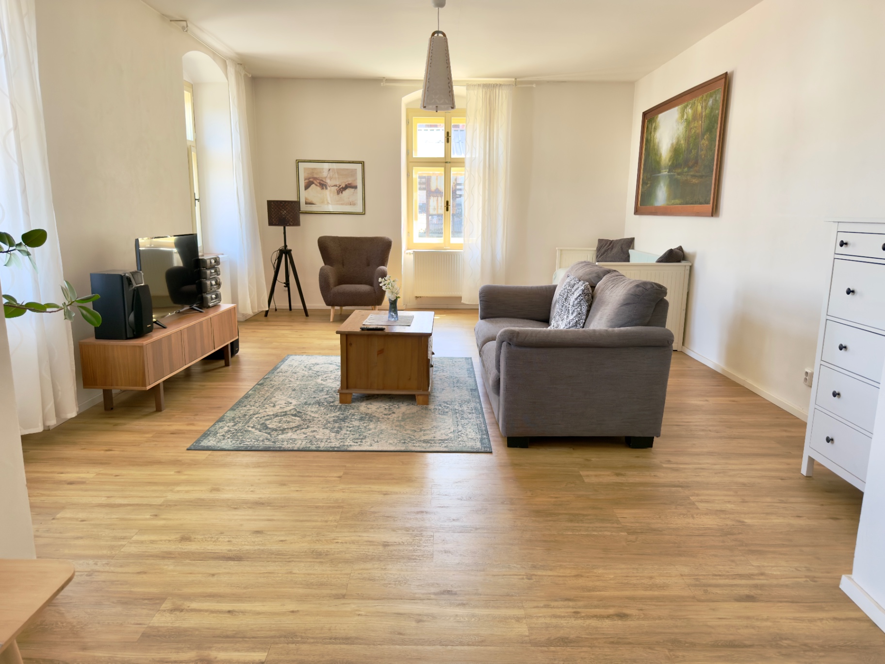 Apartmán 1 – obývací pokoj